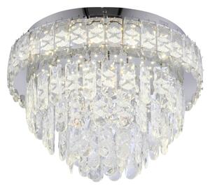 JUST LIGHT. 15092-17 - Plafonieră LED KULUNKA LED/33W/230V crom lucios