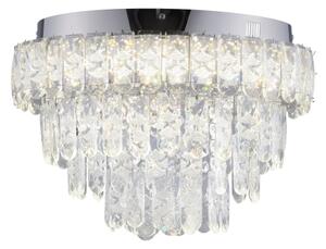 JUST LIGHT. 15092-17 - Plafonieră LED KULUNKA LED/33W/230V crom lucios