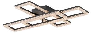 JUST LIGHT. 14733-18 - plafonieră LED GLITRA LED/35W/230V neagră