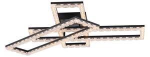 JUST LIGHT. 14733-18 - plafonieră LED GLITRA LED/35W/230V neagră