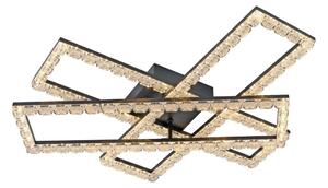 JUST LIGHT. 14733-18 - plafonieră LED GLITRA LED/35W/230V neagră
