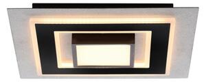 JUST LIGHT. 14439-21 - LED Plafonieră CICHIO LED/18,5W/230V + LED/9W neagră