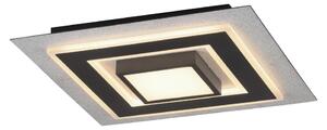 JUST LIGHT. 14439-21 - LED Plafonieră CICHIO LED/18,5W/230V + LED/9W neagră