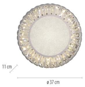 JUST LIGHT. 15221-17 - Plafonieră LED KULUNKA LED/32W/230V crom