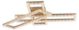 JUST LIGHT. 14733-60 - Plafonieră LED GLITRA LED/35W/230V aurie