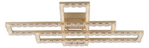 JUST LIGHT. 14733-60 - Plafonieră LED GLITRA LED/35W/230V aurie