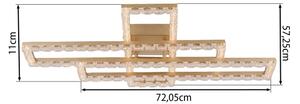 JUST LIGHT. 14733-60 - Plafonieră LED GLITRA LED/35W/230V aurie