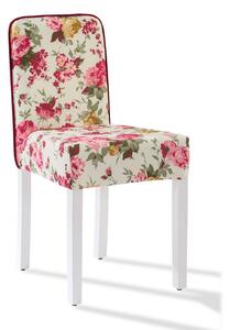 Scaun pentru copii, tapitat cu stofa cu picioare din lemn Summer Chair With Flower