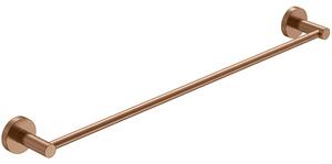 Rea Leo, suport pentru prosoape de baie, cupru mat, 63 cm, REA-08800