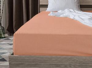 Cearsaf Jersey BASIC piersic 90 x 200 cm