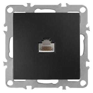Priză RJ45 OSTE JNH010-S BLACK
