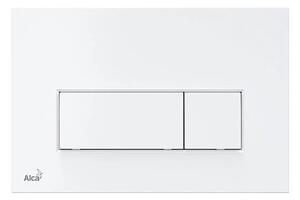 Set complet vas WC suspendat, Fluminia Ricci Tornado Flush cappuccino cu rezervor Alca si clapeta albaa