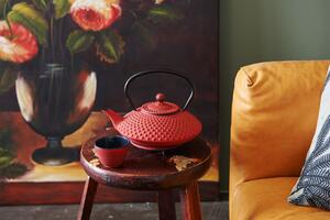 Set căni ceai de fontă Xilin Bredemeijer roșu 2 buc