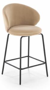 Scaun de bar Houston 1824, Bej, 92x51x50cm, 9.9 kg