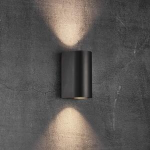 Nordlux Lampă de exterior Canto Maxi 2, negru, GU10, 17 cm, IP44, reglabil, Negru, Metal, Modern