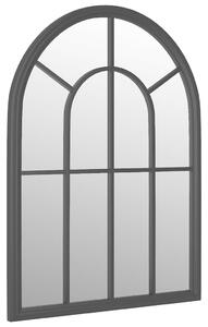 Oglindă,negru, 60x45 cm,fier, pentru utilizare în interior