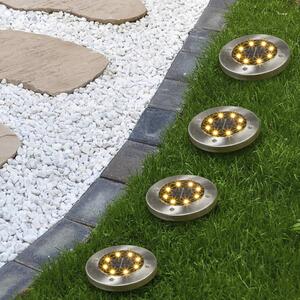 HI Set de lămpi solare cu LED-uri de grădină, 4 buc. 70390