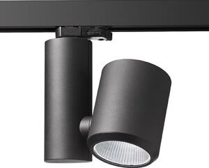 Egger Licht EGG DLS LED reflector cu șină Kent Meat, negru, 15°, Negru, Metal