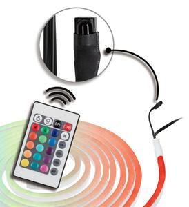 Paulmann SimpLED Outdoor LED-Strip RGB omogen 3m, reglabil, Alb, Plastic