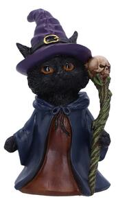 Statueta pisicuta Whiskered Wizard 14 cm