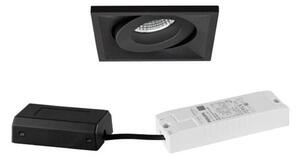 BRUMBERG BB36 DALI cutie conectare negru, reglabil, Negru, Camera de zi / sufragerie, Aluminiu, Plafon încastrat