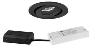 BRUMBERG BB33 DALI cutie conectare negru, reglabil, Negru, Camera de zi / sufragerie, Aluminiu, Plafon încastrat