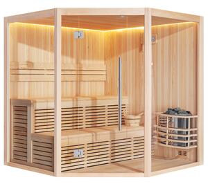 Sauna finlandeza Nordic Repose Corner 200x200x210cm