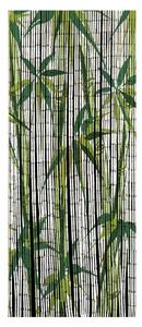 Perdea de ușă din bambus verde 200x90 cm Bamboo - Maximex