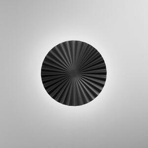 Luce Ambiente Design Aplică de perete cu LED Anadara, negru, Ø 50 cm, metal, CCT, Negru, Camera de zi / sufragerie, Aluminiu
