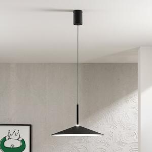 Luce Ambiente Design Lampă suspendată LED Khan, negru, Ø 48 cm, metal, CCT, Negru, Camera de zi / sufragerie, Metal, Modern