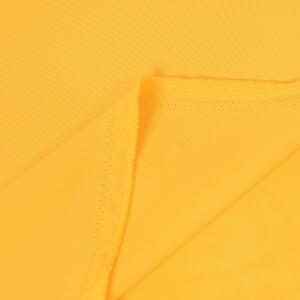Goldea țesătură decorativă de o singură culoare rongo - galbenă 150 cm