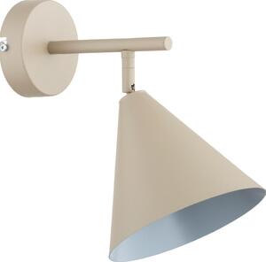 Aplica de perete ZELTA, 1x E27, 15W, 230V, bej