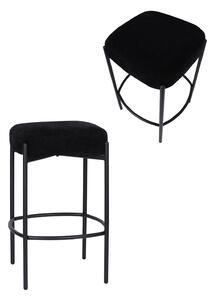 Scaun de bar Dolly negru