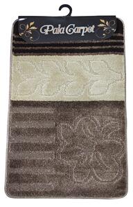 Set covorase de baie 3 piese antiderapante Maro 50x80 cm