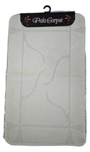 Set covorase baie 3 piese antiderapante Model Abstract , Crem 50x80cm