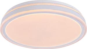 Rabalux 71413 - Lampă de tavan LED dimabilă CORLET 23W/230V 3000-6500K diam. 38,5 cm albă + telecomandă