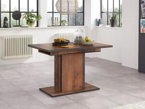Masă extensibilă, 120-160 cm, culoare vintage