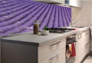 Fototapet pentru bucătărie - lavandă 180 x 60 cm