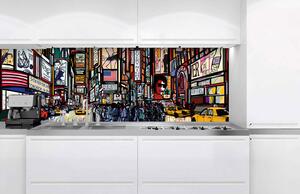 Fototapet pentru bucătărie - times square 180 x 60 cm
