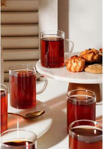 Set 6 cani 20855-6SEFFAF, transparent, sticla, 225 ml