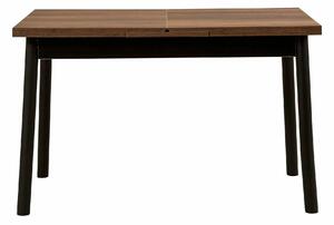 Masa extensibila OLIVER OPEN, maro/negru, PAL melaminat, 120/153x75x77
