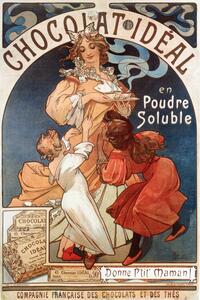 Reproducere Chocolate Ideal, Alfons Mucha