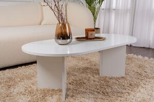 Măsuţă de cafea, Hanah Home, Culoare: Alb