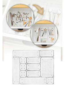 Set 12 organizatoare 992FRM1214, transparent, plastic