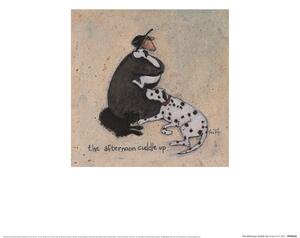 Sam Toft - The Afternoon Cuddle Up Reproducere, Sam Toft, (30 x 30 cm)