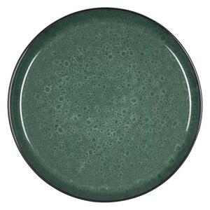 Farfurie de adâncime mică Bitz negru/verde 27 cm