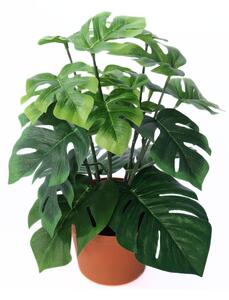 Plantă artificială Monstera în ghiveci, 27 cm