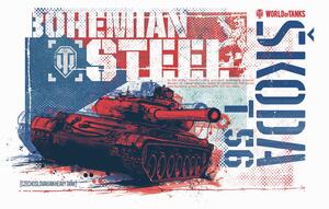 Ilustrație World of Tanks - Bohemian Steel, WOT