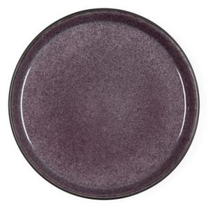 Farfurie de servit Bitz negru/purpuriu 21 cm