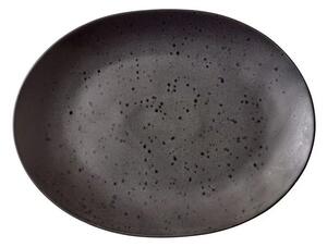 Farfurie mare de servit Bitz negru 30 cm